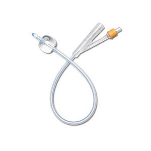 SelectSilicone 100% Silicone Foley Catheter, 2-Way, 22 Fr, 10cc 1 (EA)
