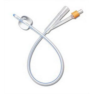 SelectSilicone 100% Silicone Foley Catheter, 2-Way, 24 Fr, 30cc 1 (EA)