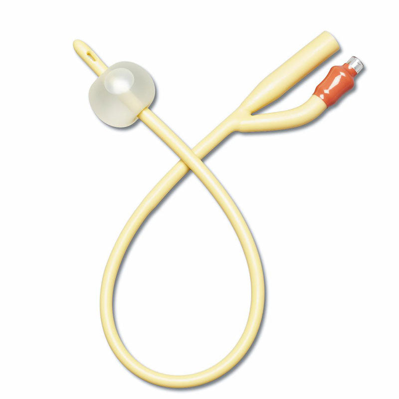 2-Way Silicone-Elastomer Coated Foley Catheter, 16 Fr, 10 mL 1 (EA)