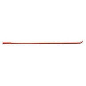 Coude Red Rubber Intermittent Catheter 14 Fr 16