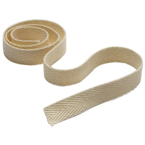 Unbleached Twill Tape, 100% Cotton, 1/2
