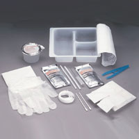 Tracheostomy Care Tray with Peroxide and Saline 1 (EA)