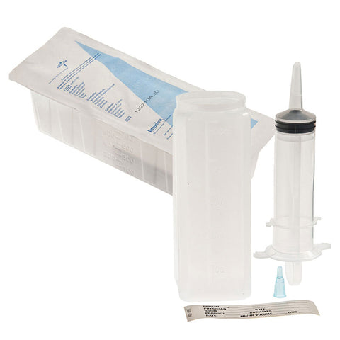 Enteral Feeding Tray with 60 mL Blister Piston Syringe 1 (EA)
