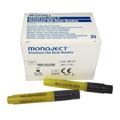 Monoject Blunt Cannula 19 Gauge x 1-1/2