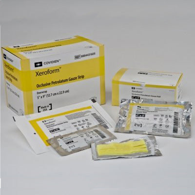 Xeroform Sterile Petrolatum Gauze Patch 2" x 2" 25 (BX)