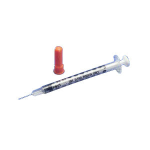 Monoject Rigid Pack Insulin Syringe 28G x 1/2", 1 mL (100 count) 100 (BX)