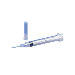 Monoject Rigid Pack Syringe, 3mL, Luer Lock Tip, 20G x 3/4