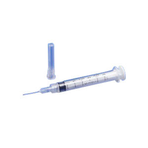 Monoject Rigid Pack Syringe with Hypodermic Needle 21G x 1", 3 mL (100 count) 1000 (CA)