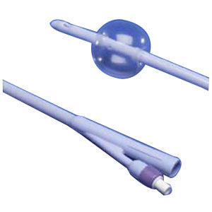 Dover 2-Way Silicone Foley Catheter 18 Fr 30 cc 1 (EA)