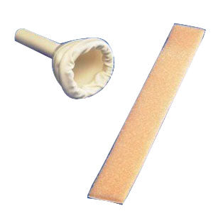 Uri-Drain Latex Self-Sealing Male External Catheter, Standard 33 mm 1 (EA)