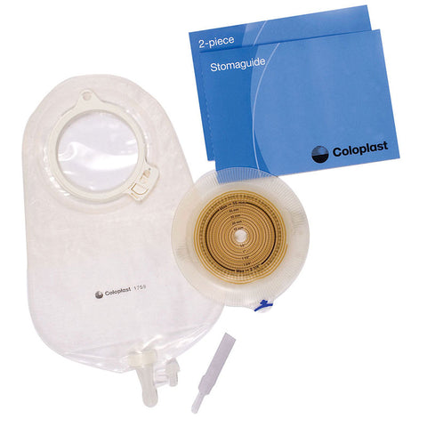 Assura 2-Piece Urostomy Single Use Kit Cut-to-Fit 3/8