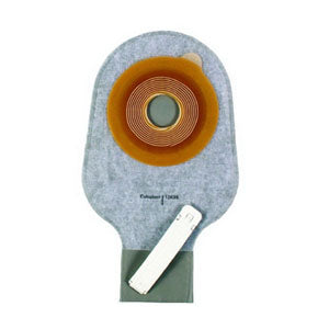 Assura 1-Piece Standard Drainable Pouch Cut-to-Fit Non-Convex 3/8" - 2-1/4", Transparent 10 (BX)
