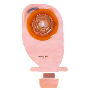 Assura 1-Piece Drainable Pouch Precut Convex 1-1/8", Transparent 10 (BX)