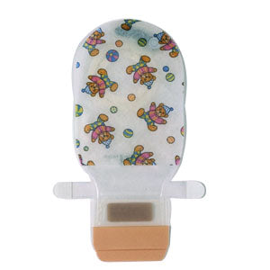 Assura AC Easiflex 2-Piece Pediatric Drainable Pouch 3/4", Opaque 10 (BX)