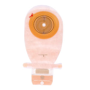 Assura 1-Piece Wide Outlet Drainable Pouch Cut-to-Fit Non-Convex 3/8