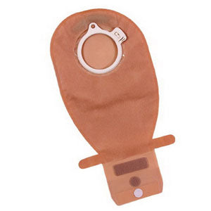 Assura 2-Piece Wide Outlet Drainable Pouch 2-3/8", Opaque 10 (BX)