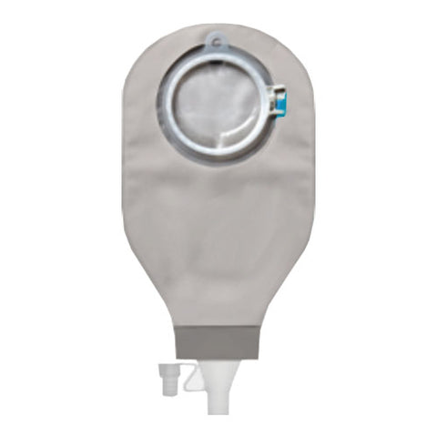 SenSura Mio Click 2-Piece Drainable Pouch Opaque With Tap Outlet and Inspection Window, Blue 10 (BX)