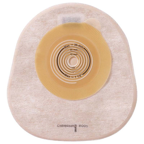 Assura ColoKids 1-Piece Pediatric Closed-End Pouch Cut-to-Fit Flat 5/8