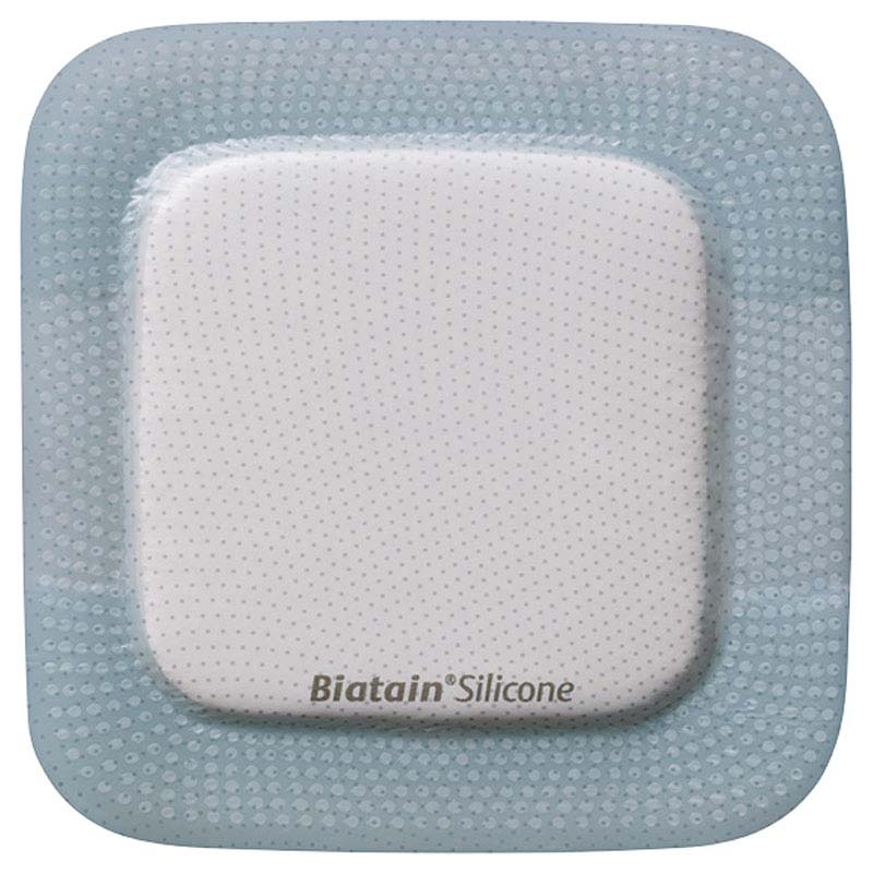Biatain Silicone Foam Dressing 6" x 6", Pad Size 4.2" x 4.2" 5 (BX)