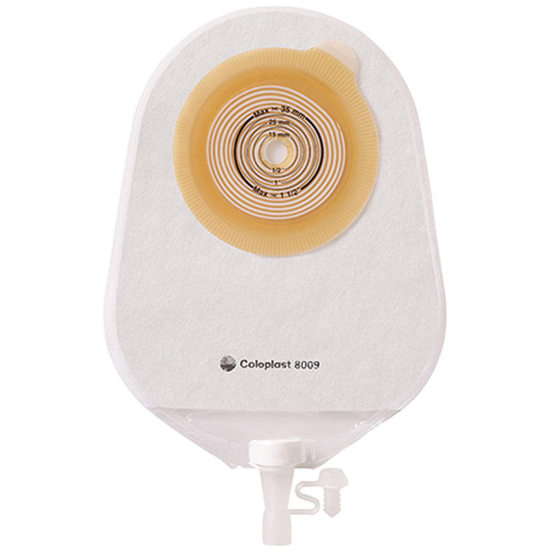 Assura ColoKids 1-Piece Pediatric Urostomy Pouch Cut-to-fit Flat 1/2" - 1-1/2" 10 (BX)