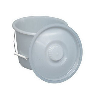 12 Quart Pail w/Lid And Wire Handles 1 (EA)