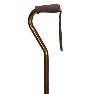 Deluxe Off-Set Adjustable Cane, Bronze 1 (EA)