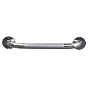 Institutional Steel Knurled Grab Bar, 16