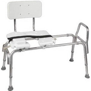 Heavy Duty Sliding Transfer Bench W/Cut-Out Seat 1 (EA)