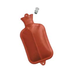 Deluxe Water Bottle, Rubber w/Screw Stopper 1 (EA)