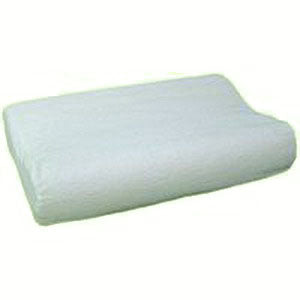 Radial Cut Memory Foam Pillow,19"X12"X3"-4 1/2" 1 (EA)