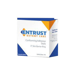 Entrust Ostomy Skin Barrier Ring 4" 10 (BX)