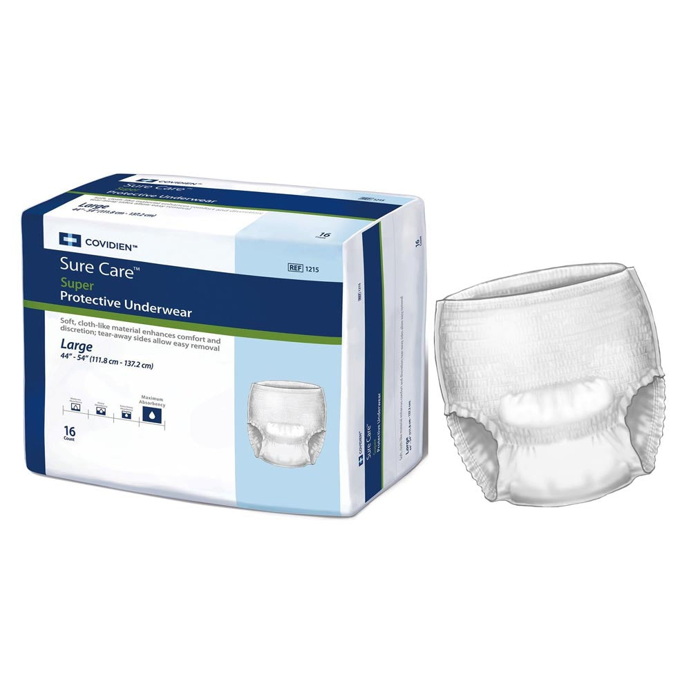 Sure Care Protective Underwear Large 44" - 54" 64 (CA)
