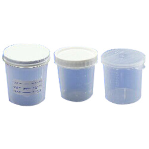 Wide Mouth Containers with Screw-On Cap 4 oz. 100 (CA)