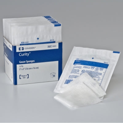 Curity Sterile Gauze Sponge, 4