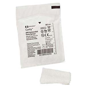 Curity AMD Antimicrobial Gauze Sponge 4