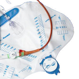 100% Silicone 2-Way Closed Foley Catheter Tray 16 Fr 5 cc 1 (EA)