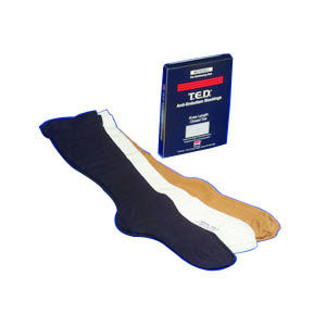 T.E.D. Knee Length Continuing Care Anti-Embolism Stockings Medium, White 1 (EA)