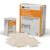 AMD Antimicrobial Foam, Fenestrated, 3-1/2" X 3" 10 (BX)