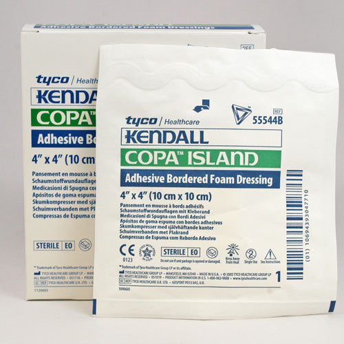 Copa Ultra-Soft Hydrophilic Foam Dressing 4" x 4" 10 (BX)