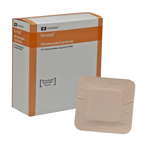 AMD Antimicrobial Polyurethane Foam Dressing, 4