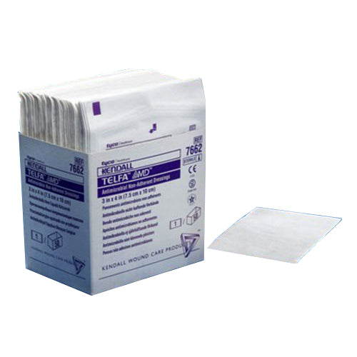 Telfa AMD Antimicrobial Non-Adherent Pad, 3" x 4", Latex-Free 50 (PK)
