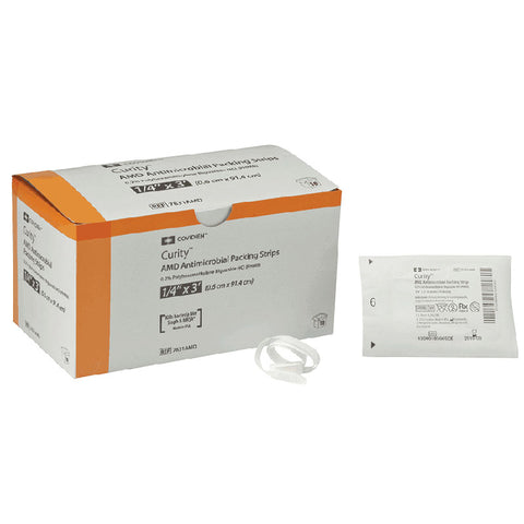 Curity AMD Antimicrobial Packing Strips 1/4