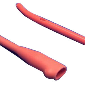 Curity Ultramer Coude Red Rubber Catheter 14 Fr 16