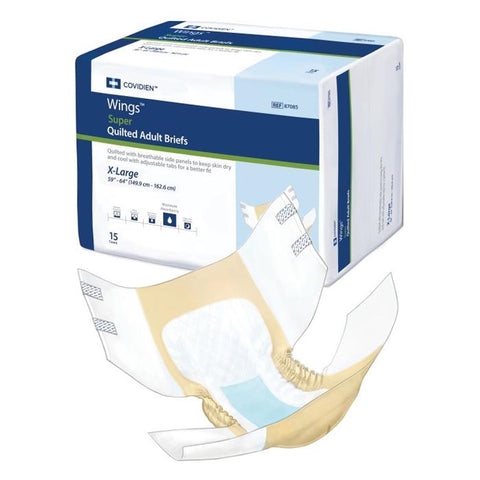 Wings Super Quilted Adult Brief, X-Large 59