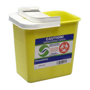 SharpSafety Sharps Container with Hinged Lid, Red, 8 Gallon 1 (EA)