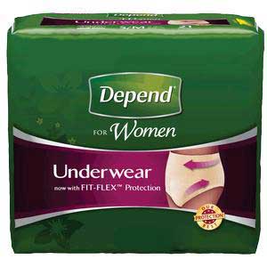 Depend Super Absorbency Underwear for Women Large 28 (PK)