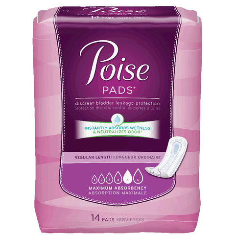 Depend Poise UltraWidth Side Shields, Maximum 192 (CA)