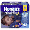 HUGGIES Overnite Diapers, Step 6, Big Pack 42 (CA)