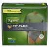 Depend Maximum Absorbency Underwear for Men Small/Medium 38 (CA)