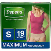Depend Fit-Flex Max for Women, Small. 32 (PK)